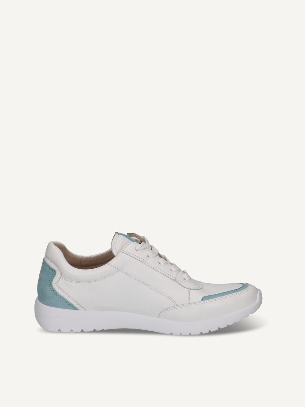 Caprice Sneaker - Weiß / Hellblau