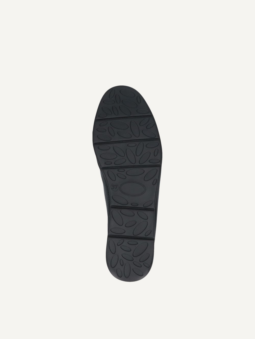 Caprice Slipper - Schwarzes Nappaleder