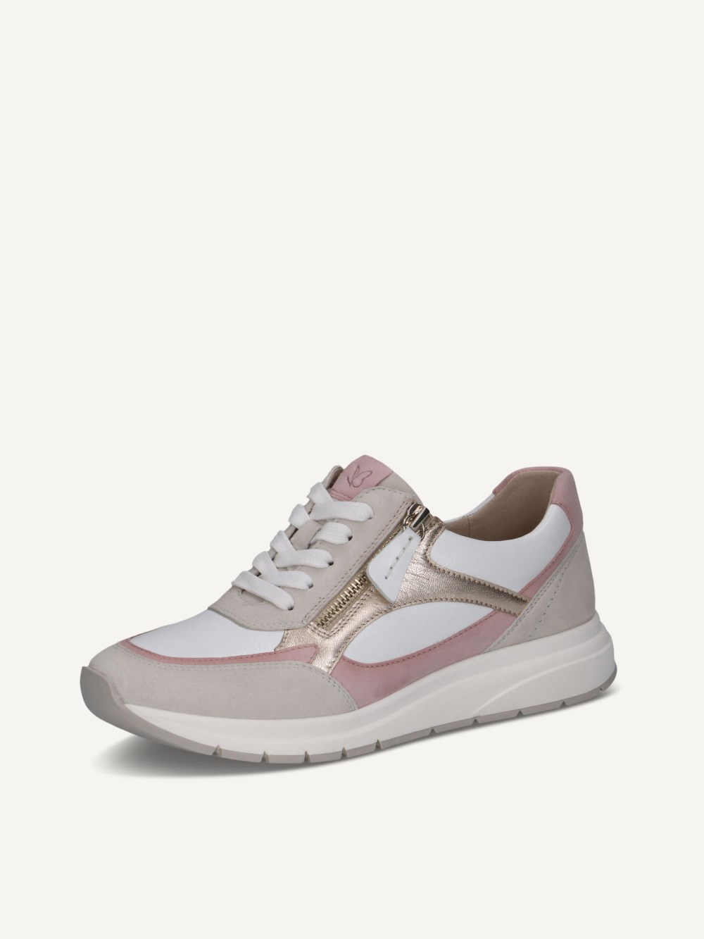Caprice Sneaker - Off-Weiß-Perlmutt-Kamm