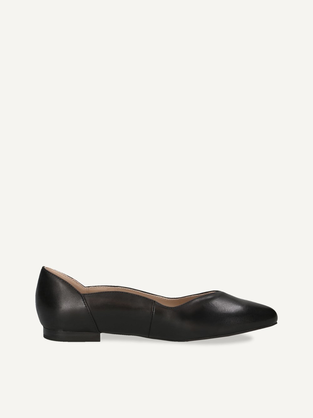 Caprice Pumps - Schwarzes Nappaleder