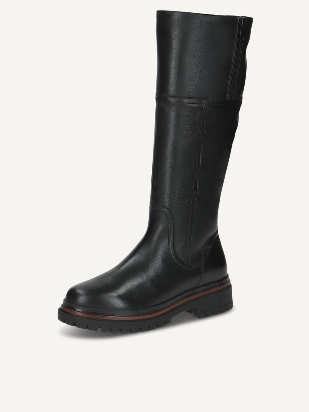 Caprice Stiefel - Schwarzes Nappaleder