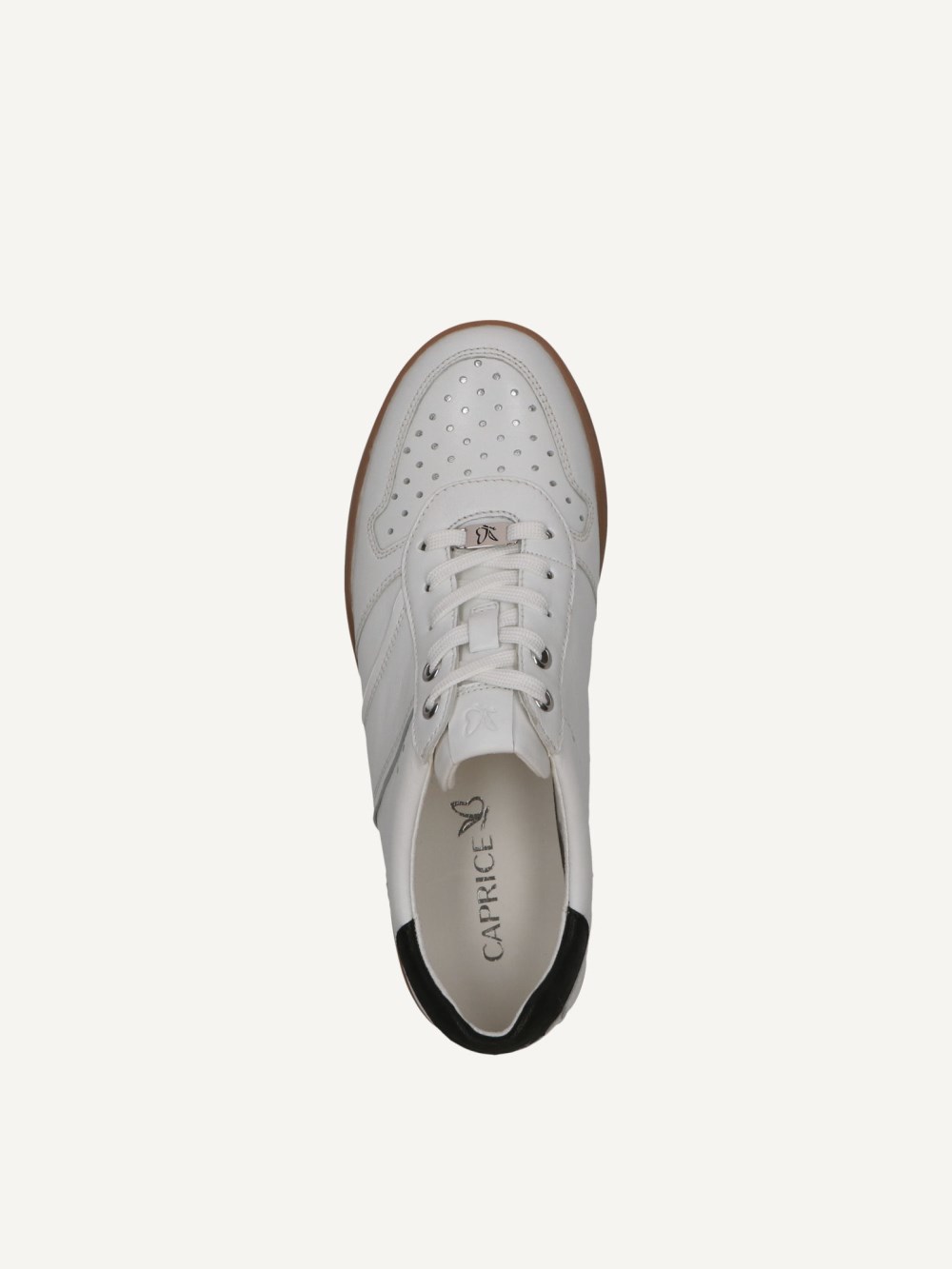 Caprice Sneaker - Weiß/Schwarz