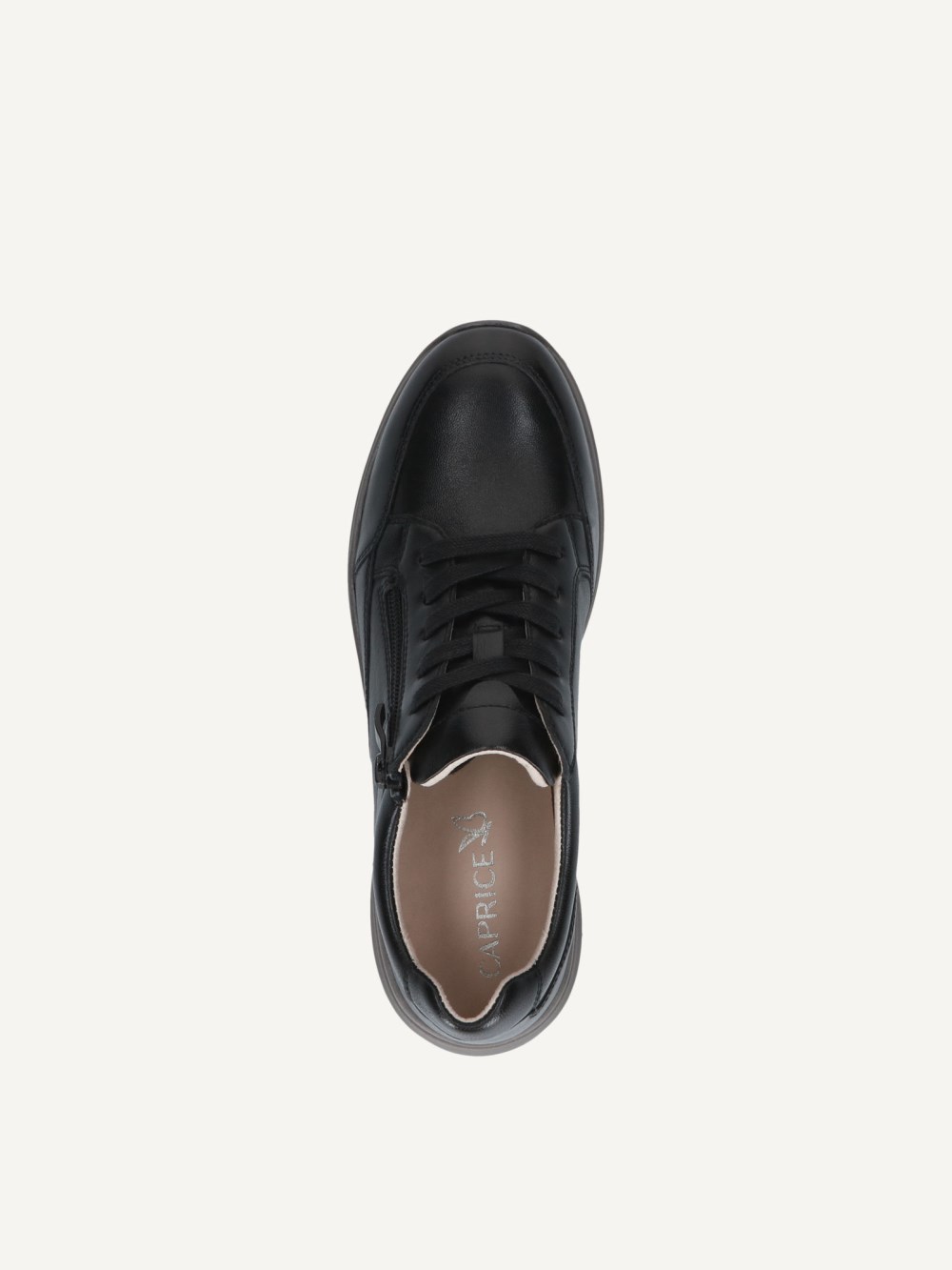 Caprice Sneaker - Schwarzes Nappa