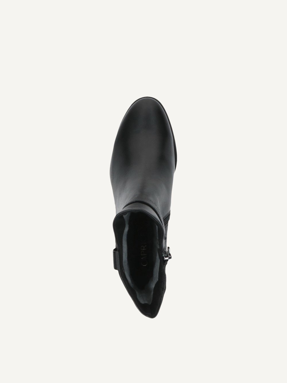 Caprice Stiefelette - Schwarzes Nappaleder