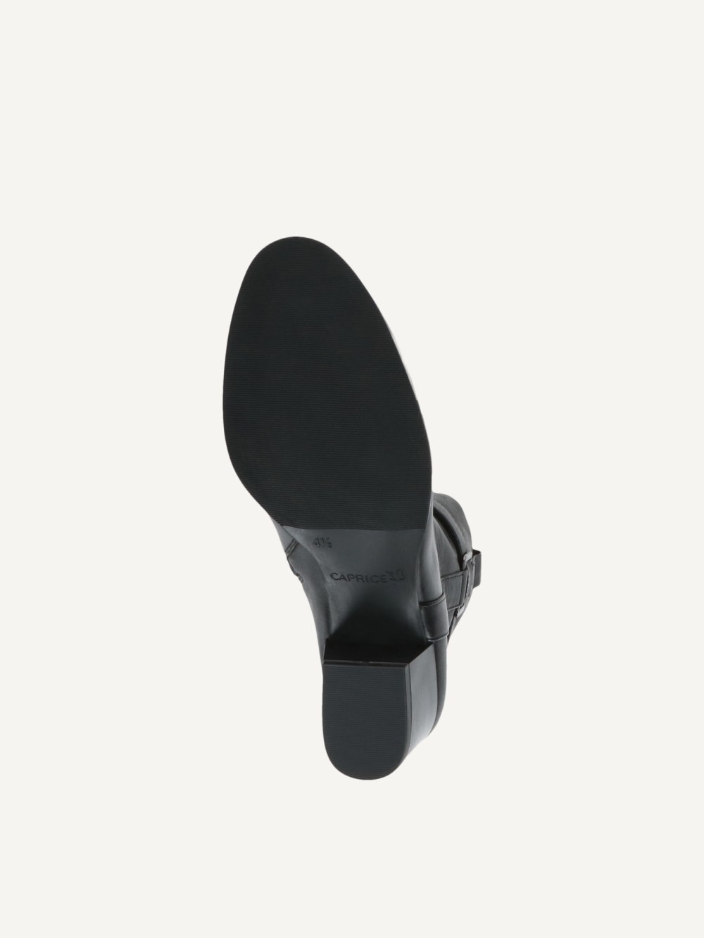 Caprice Stiefelette - Schwarzes Nappaleder