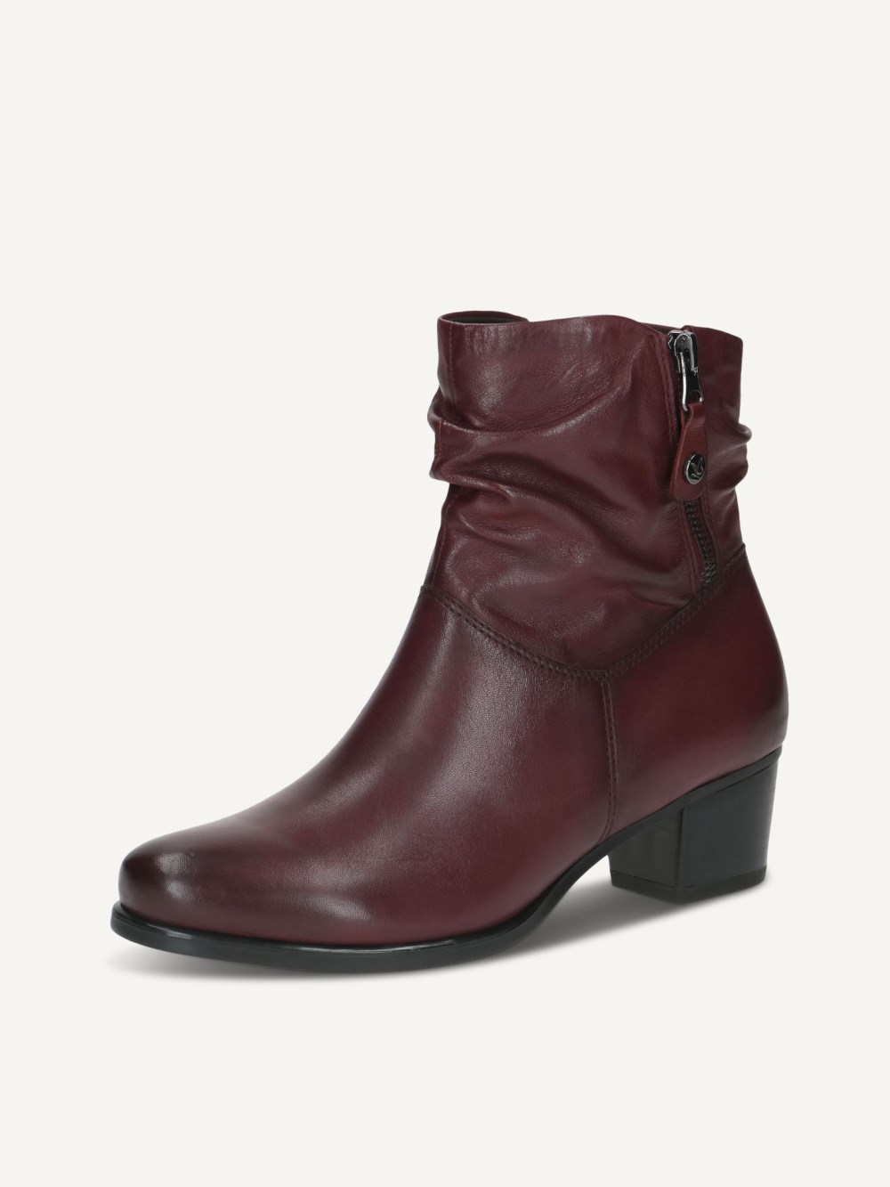 Caprice Stiefelette - Bordeaux Nappa