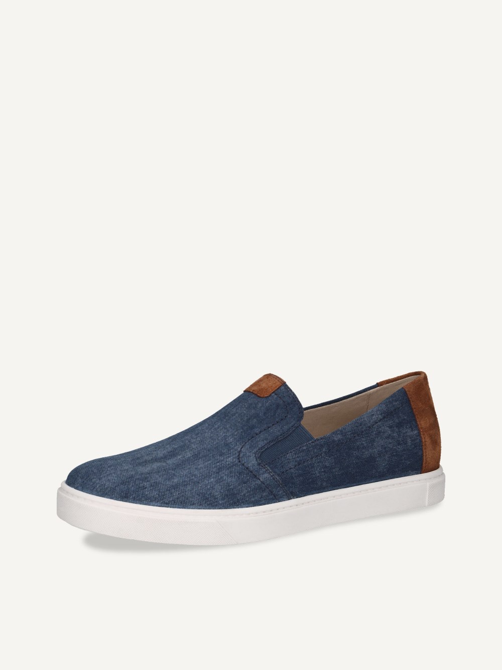 Caprice Slipper - Blaues Kammleder