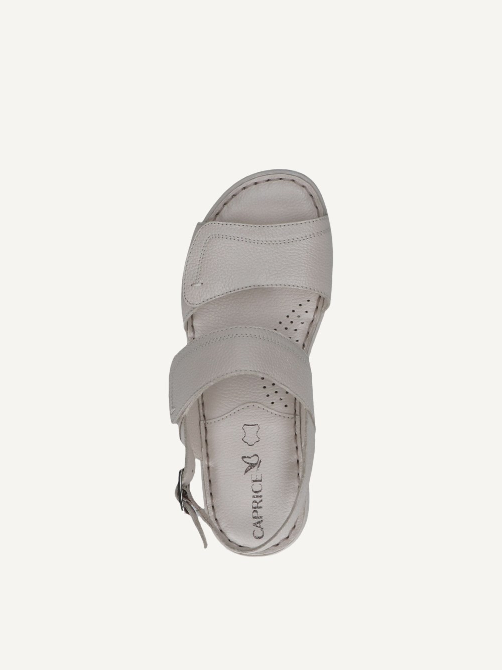Caprice Sandalette - Perlmutt-Nappaleder