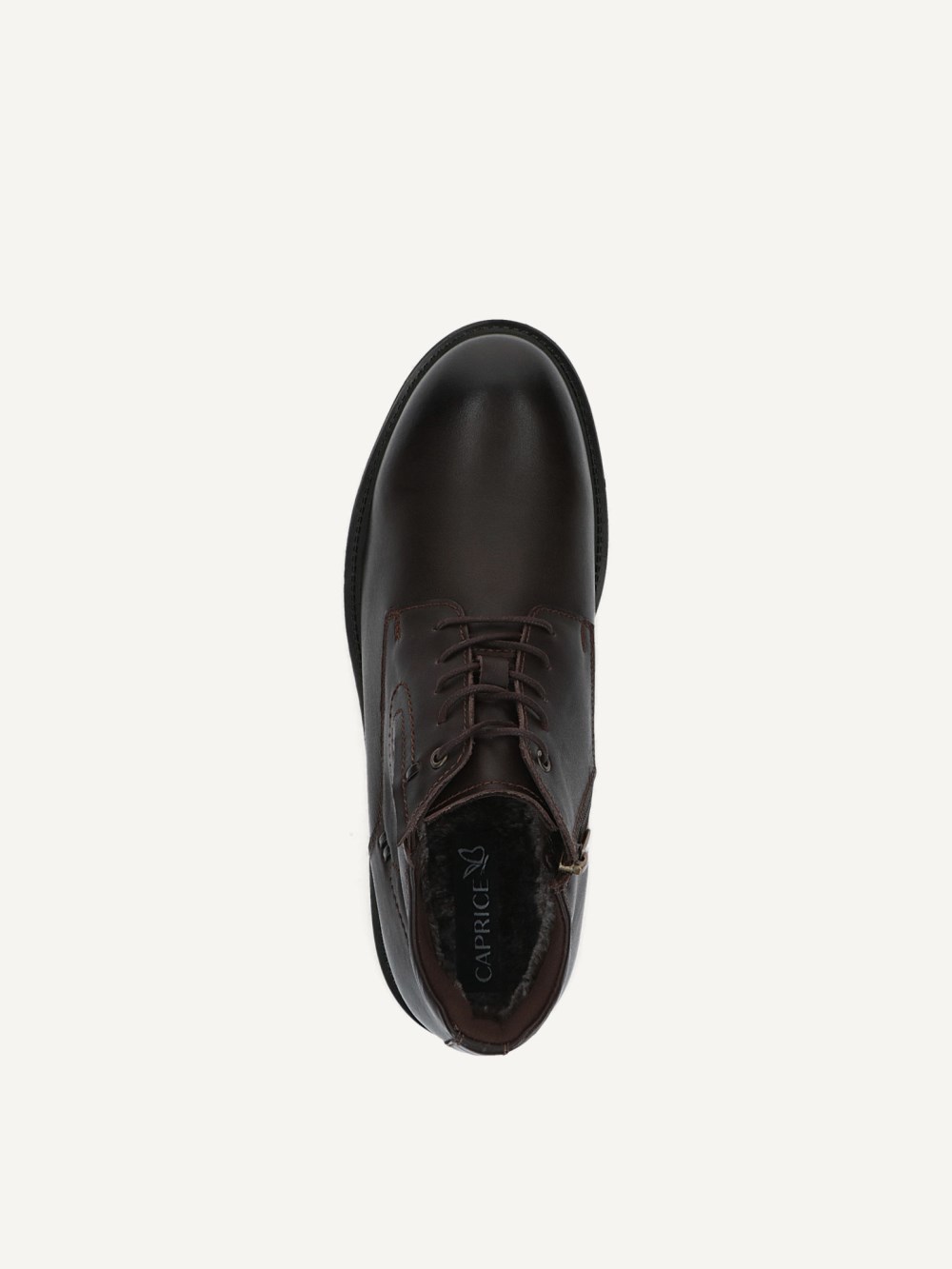 Caprice Halbschuh - Dunkelbraunes Nappa