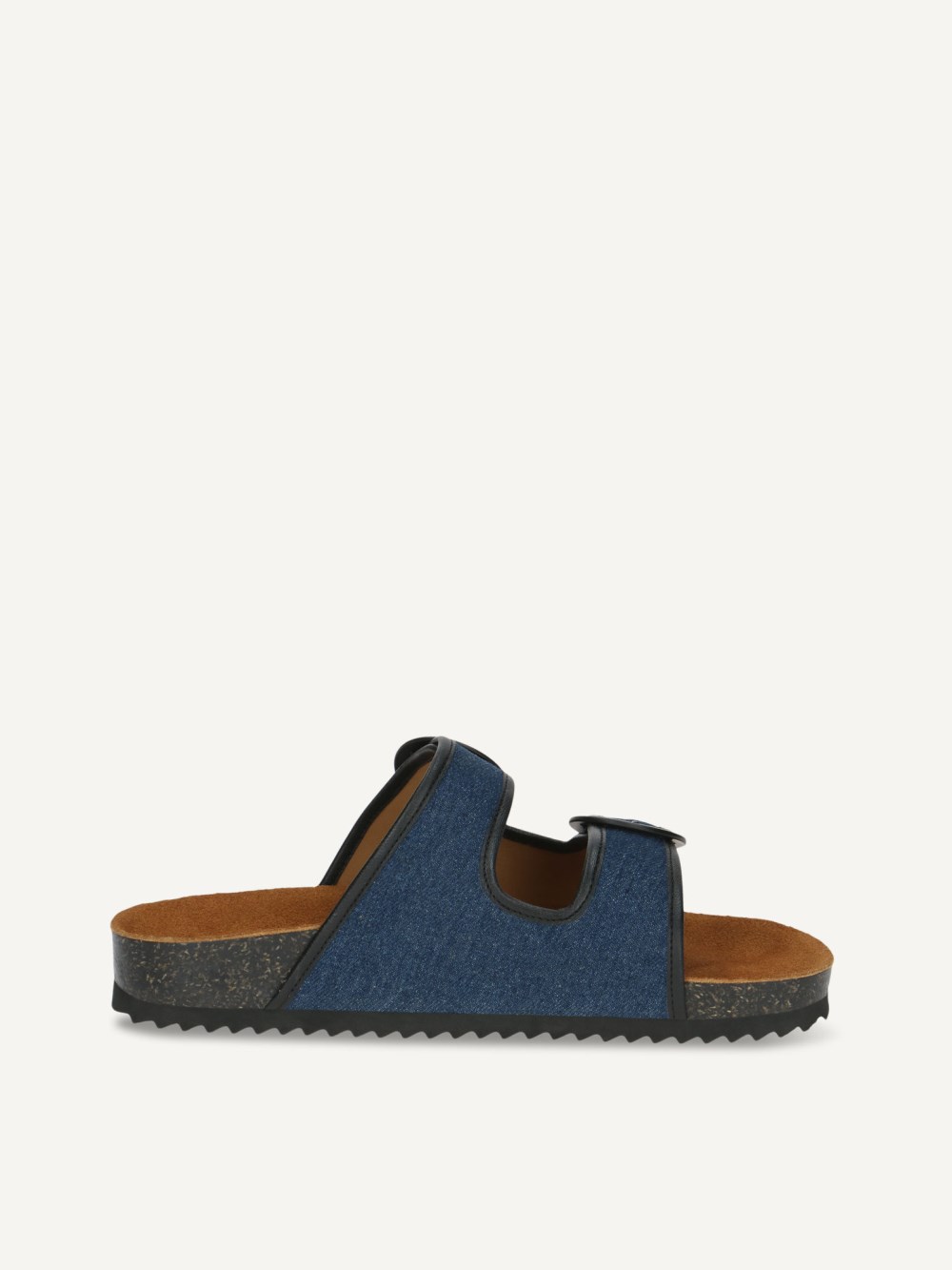 Caprice Pantolette - Jeans / Schwarz