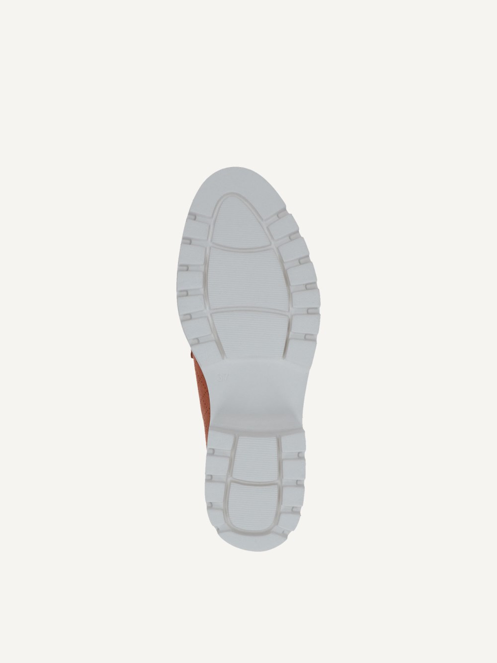 Caprice Slipper - Orangefarbenes Wildleder