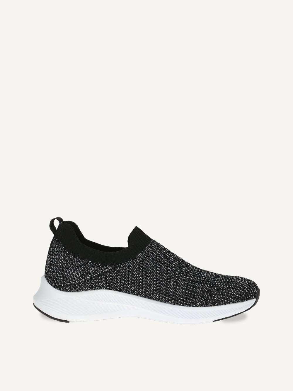 Caprice Sneaker - Schwarzer Strick