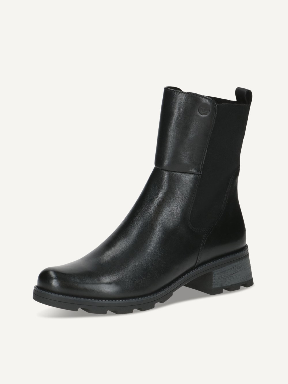 Caprice Stiefelette - Schwarzes Nappa