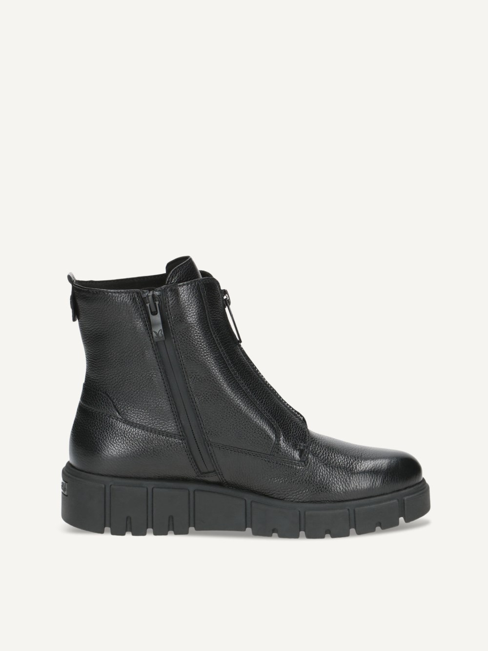 Caprice Stiefelette - Schwarzes Nappaleder