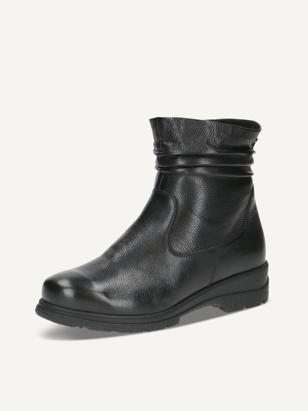 Caprice Stiefelette - Schwarzes Nappaleder