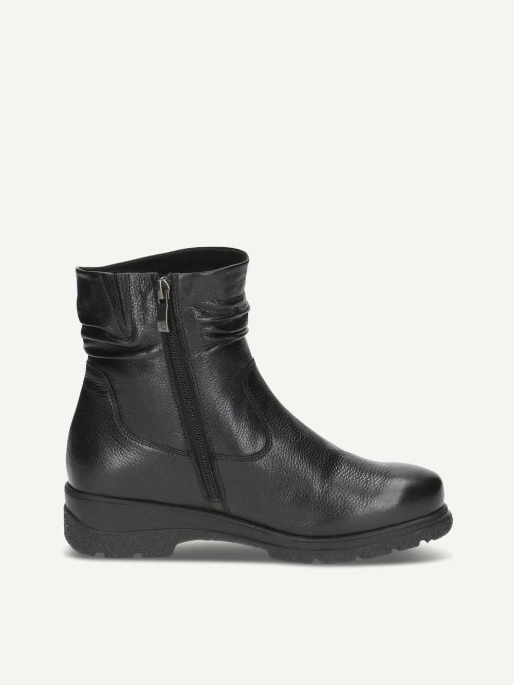 Caprice Stiefelette - Schwarzes Nappaleder