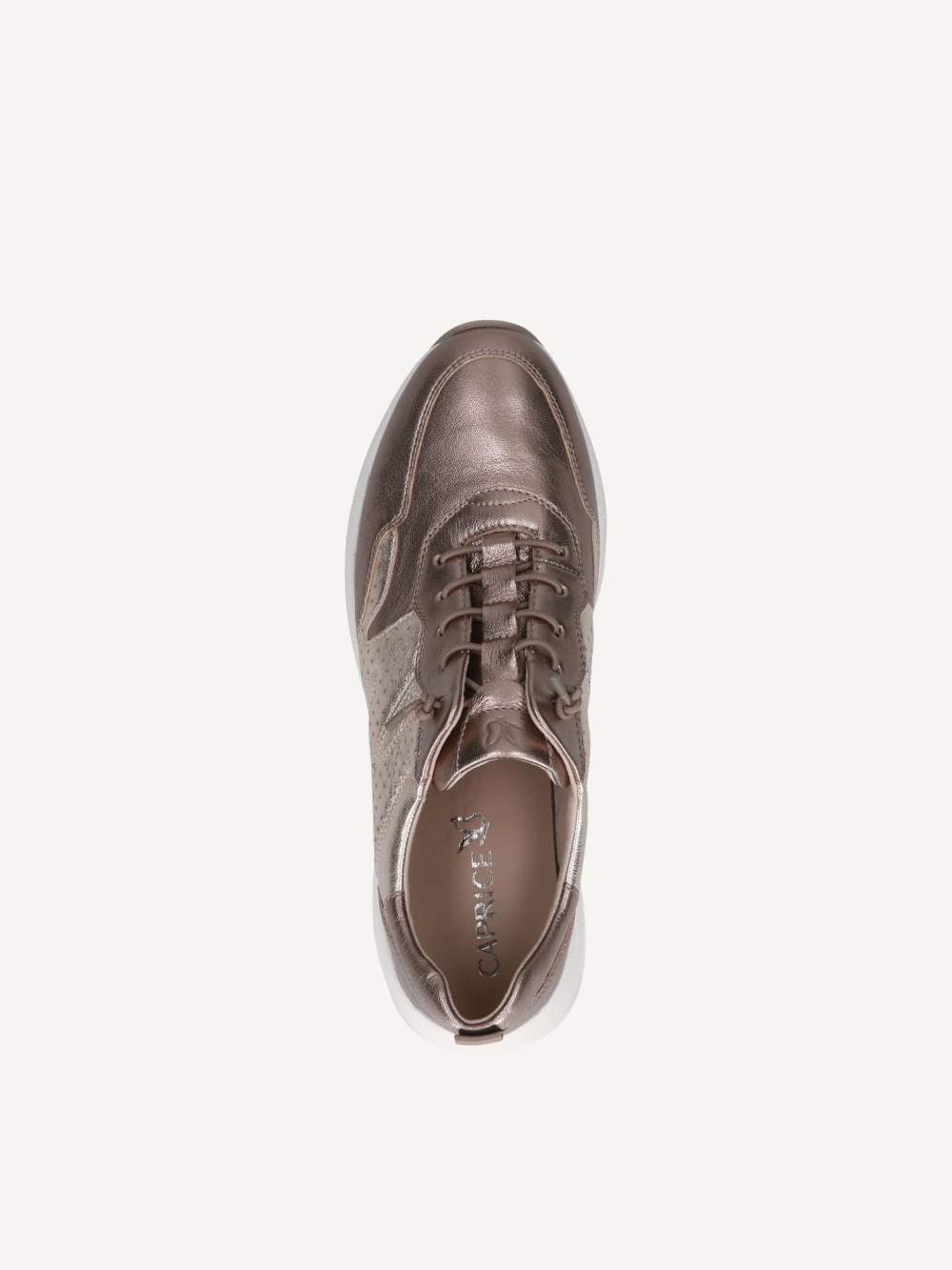 Caprice Sneaker - Taupe-Metallic