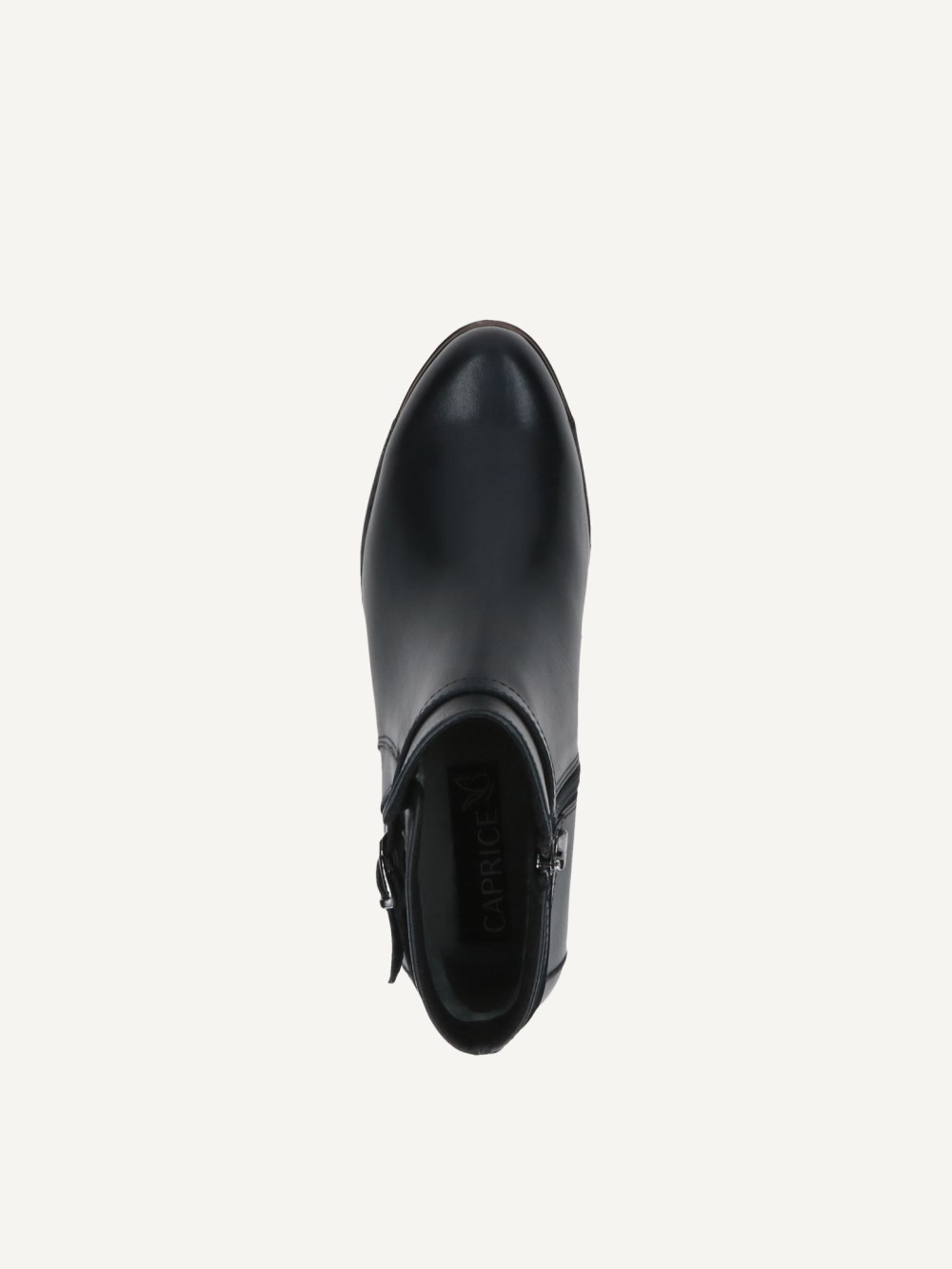 Caprice Stiefelette - Ozeanfarbenes Nappaleder