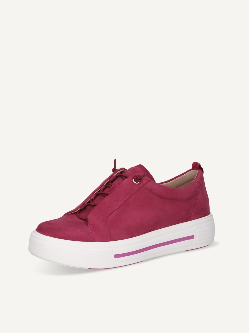 Caprice Sneaker - Rosa Wildleder
