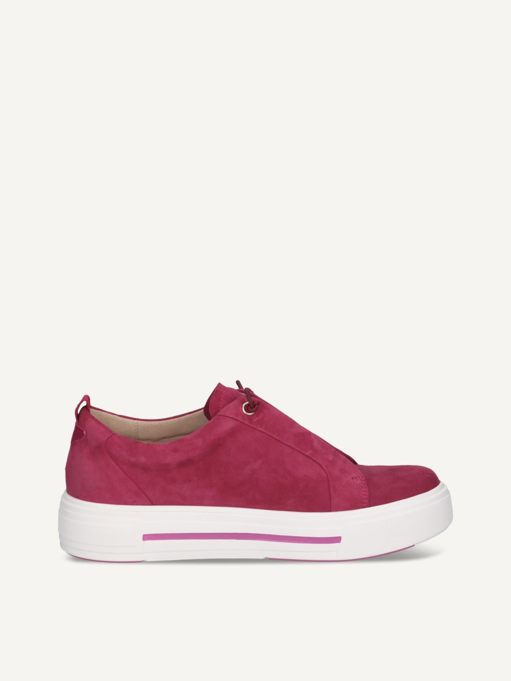 Caprice Sneaker - Rosa Wildleder