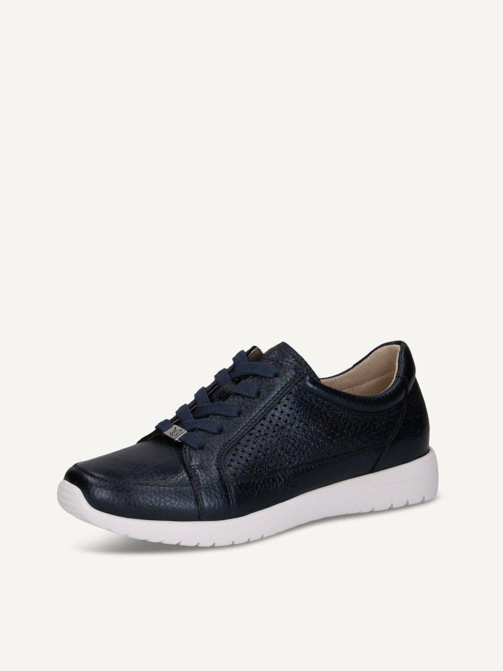 Caprice Sneaker - Ozean-Perlmutt-Hirschleder