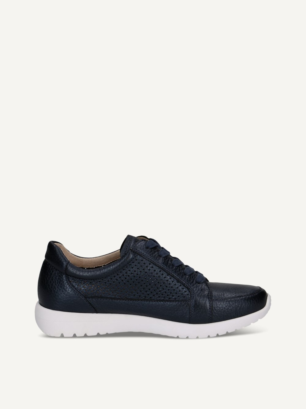 Caprice Sneaker - Ozean-Perlmutt-Hirschleder