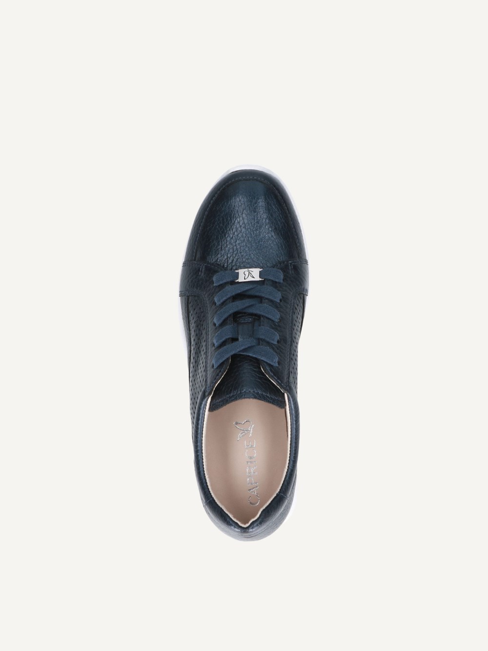 Caprice Sneaker - Ozean-Perlmutt-Hirschleder