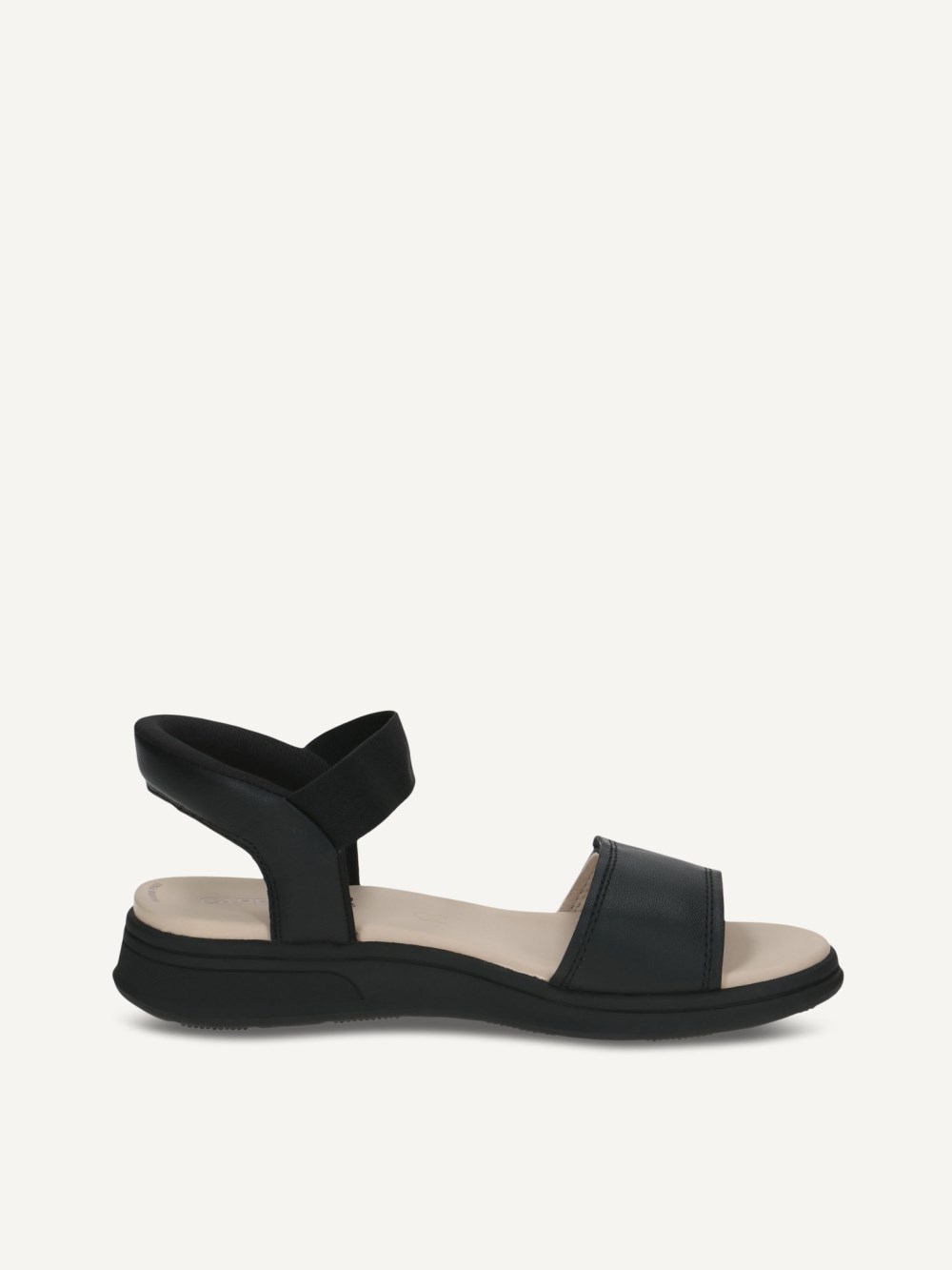 Caprice Sandale - Schwarzes Nappa