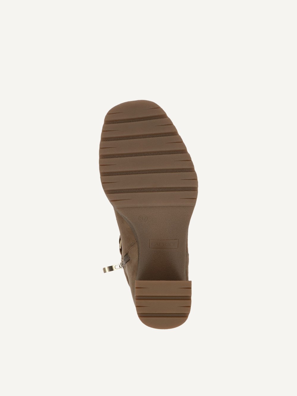 Caprice Stiefelette - Olivgrünes Wildleder