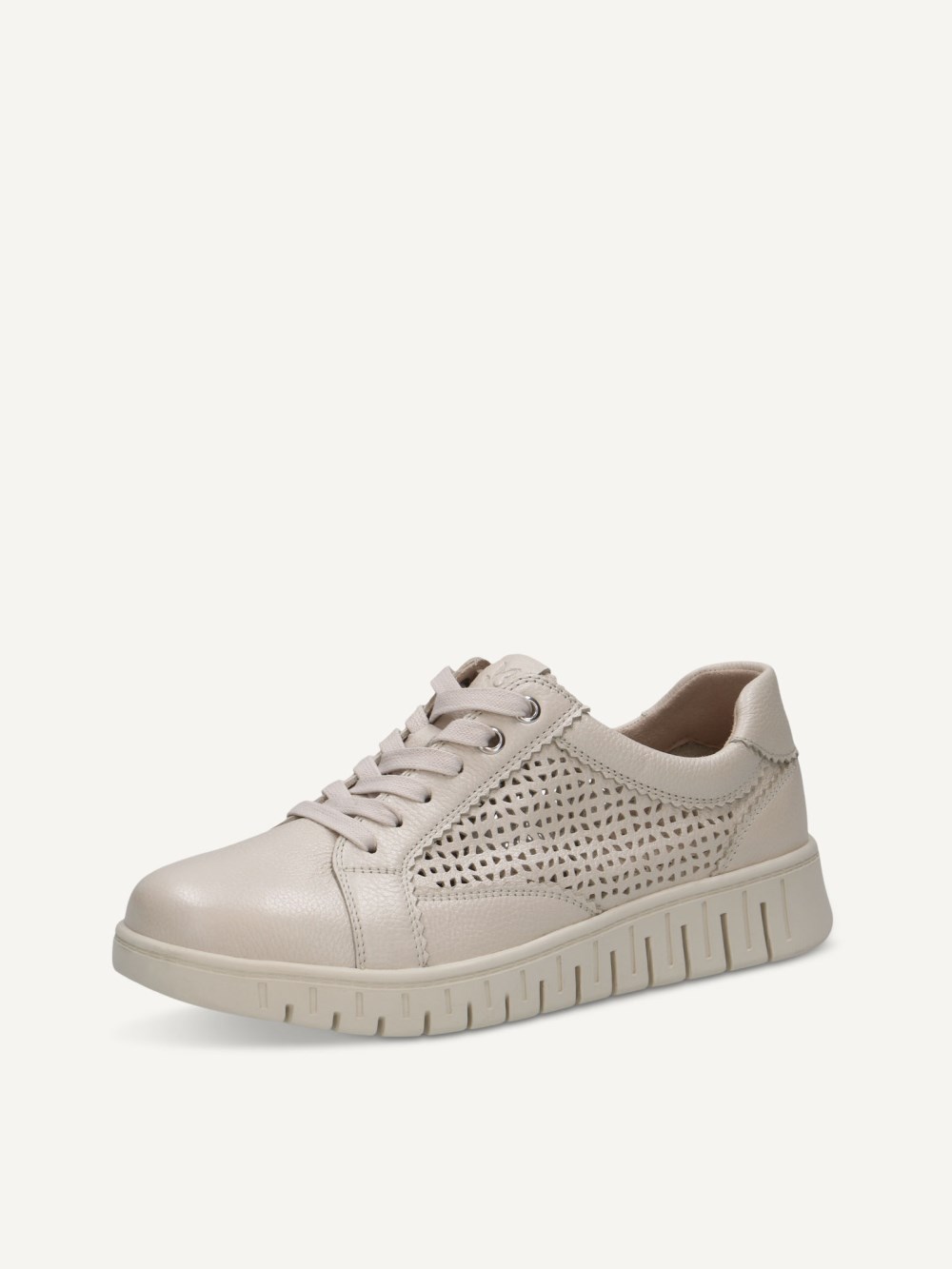 Caprice Sneaker - Perlmutt-Nappaleder