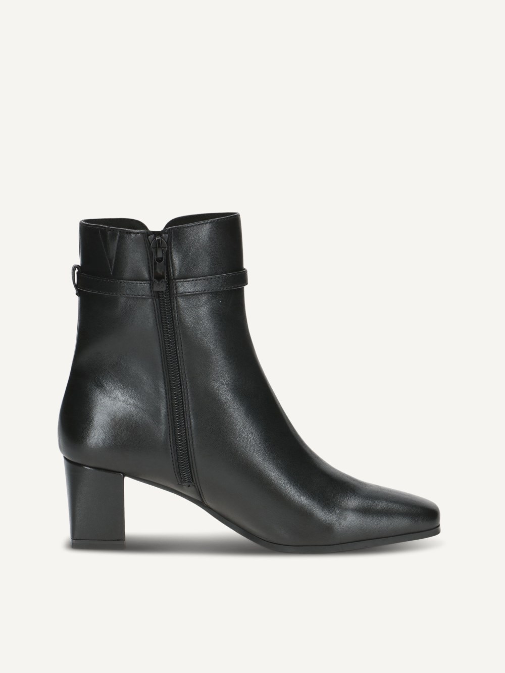 Caprice Stiefelette - Schwarzes Nappa