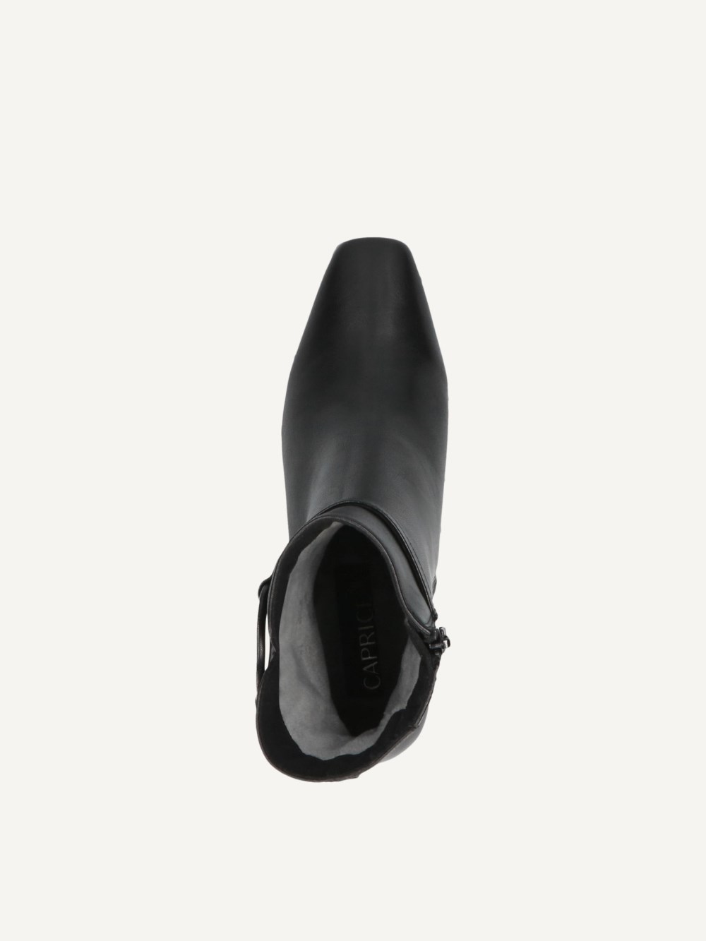 Caprice Stiefelette - Schwarzes Nappa