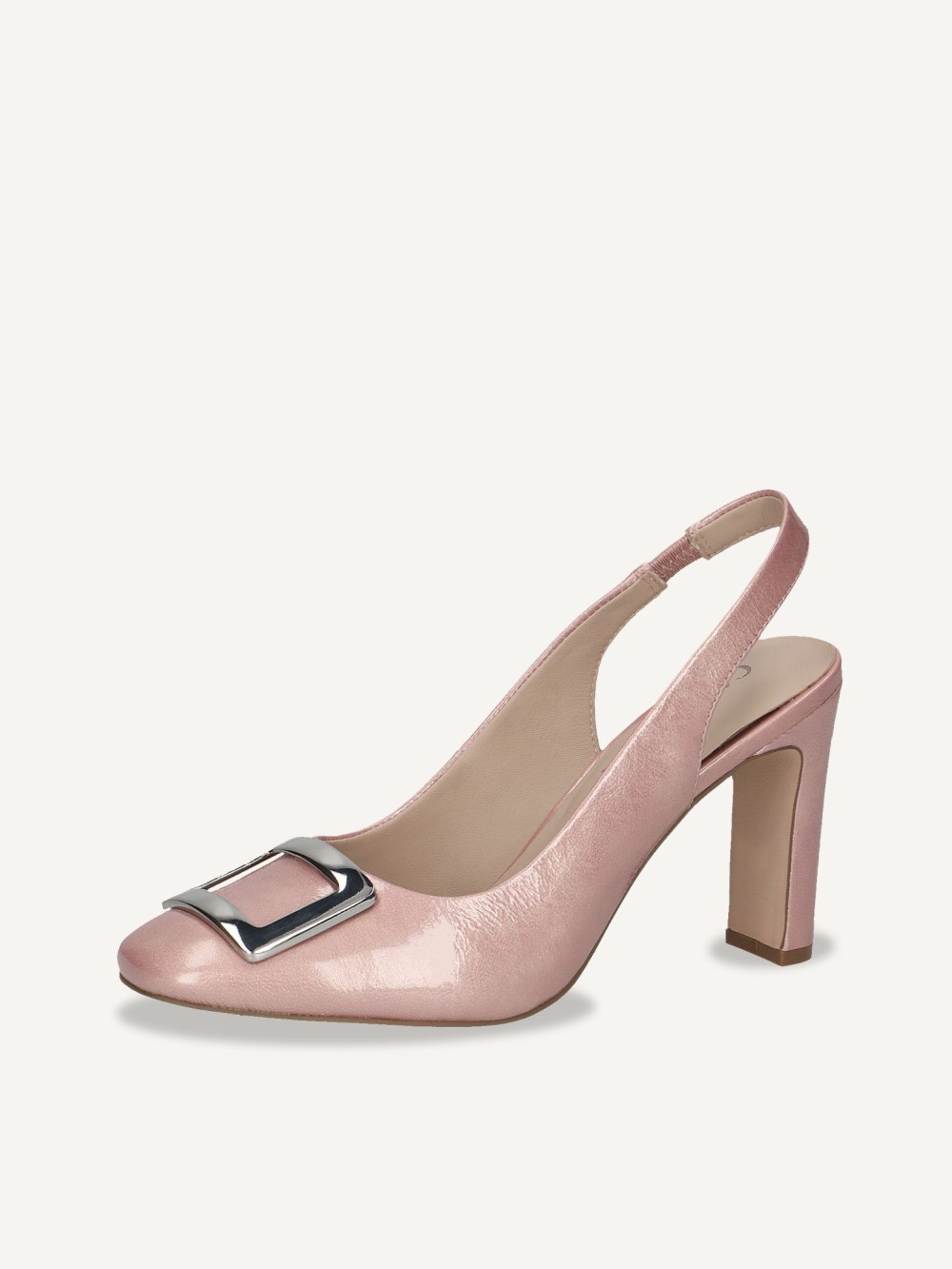 Caprice Slingpumps - Pastellrosa Nappaleder