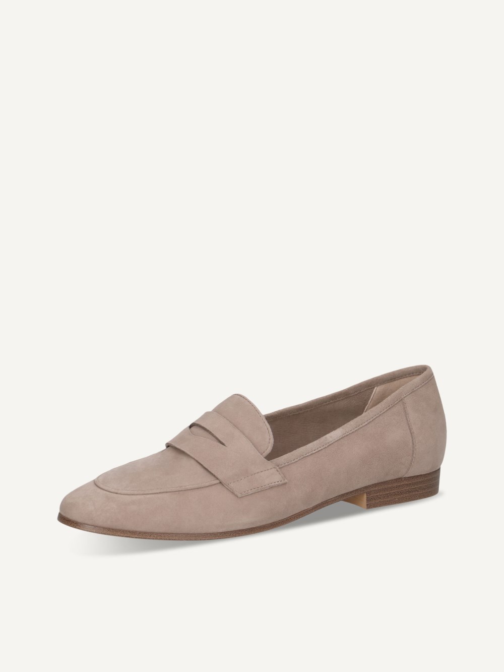 Caprice Slipper - Schlammfarbenes Wildleder