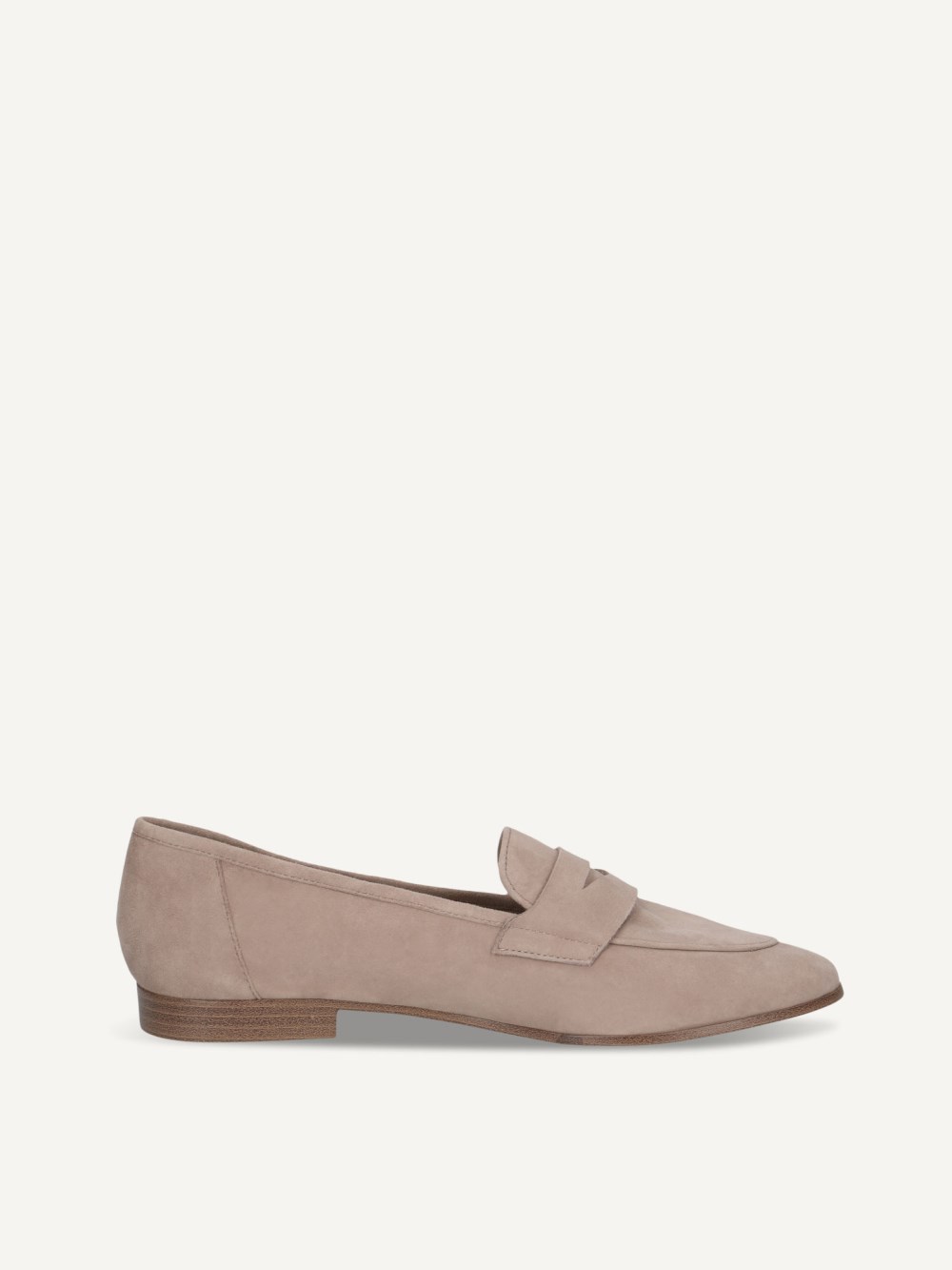 Caprice Slipper - Schlammfarbenes Wildleder