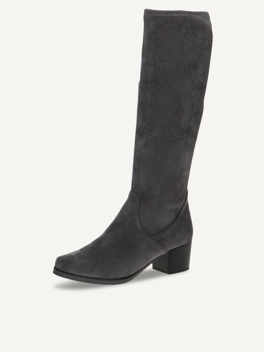 Caprice Stiefel - Dunkelgraues Stretchleder