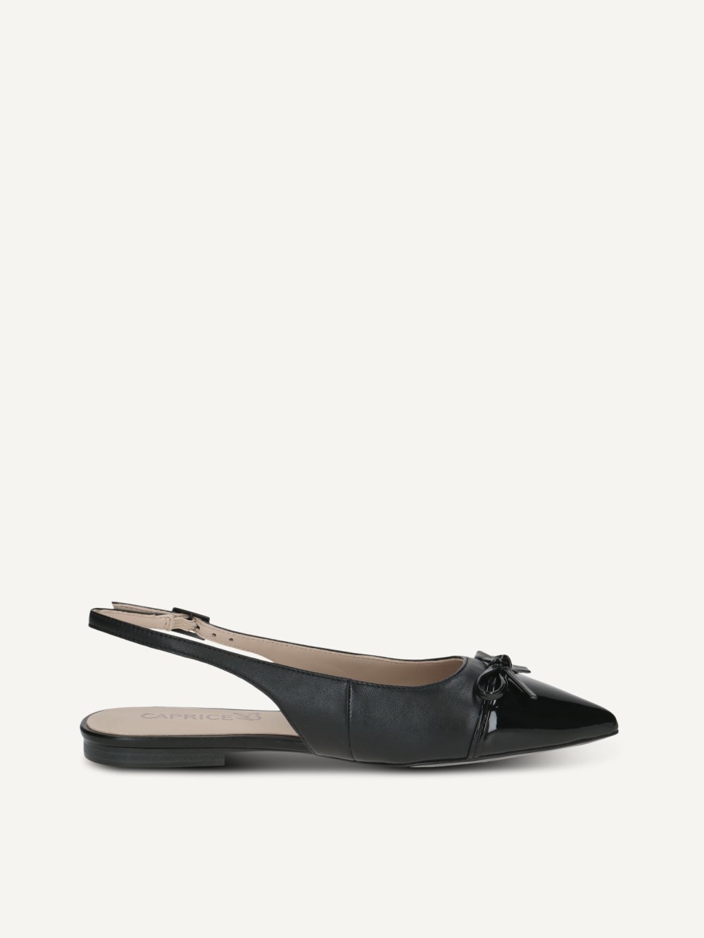 Caprice Ballerina - Schwarzer Kamm