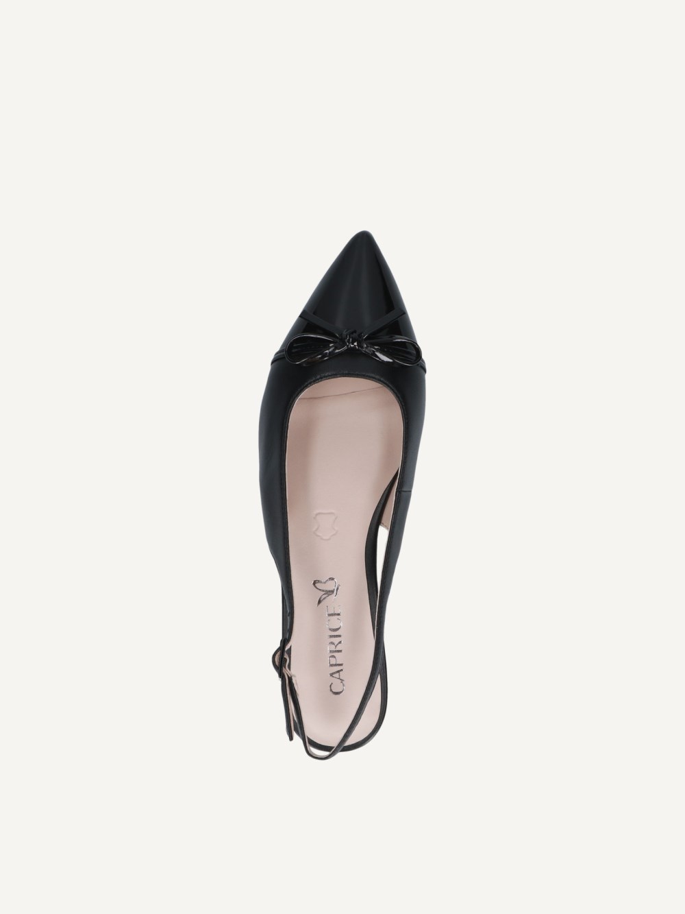 Caprice Ballerina - Schwarzer Kamm