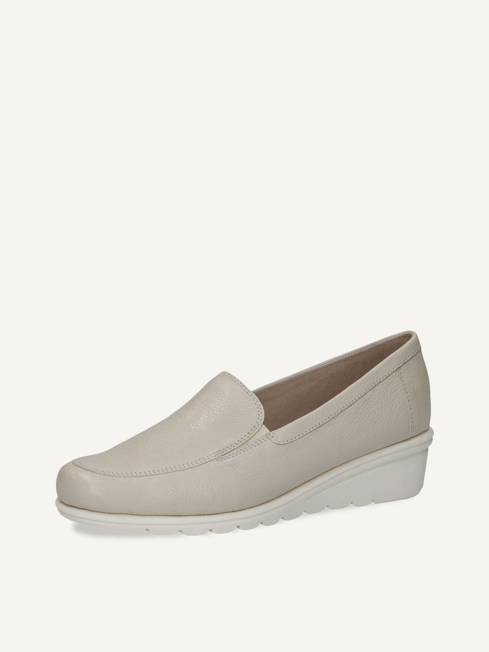 Caprice Slipper - Eierschalen-Nappa