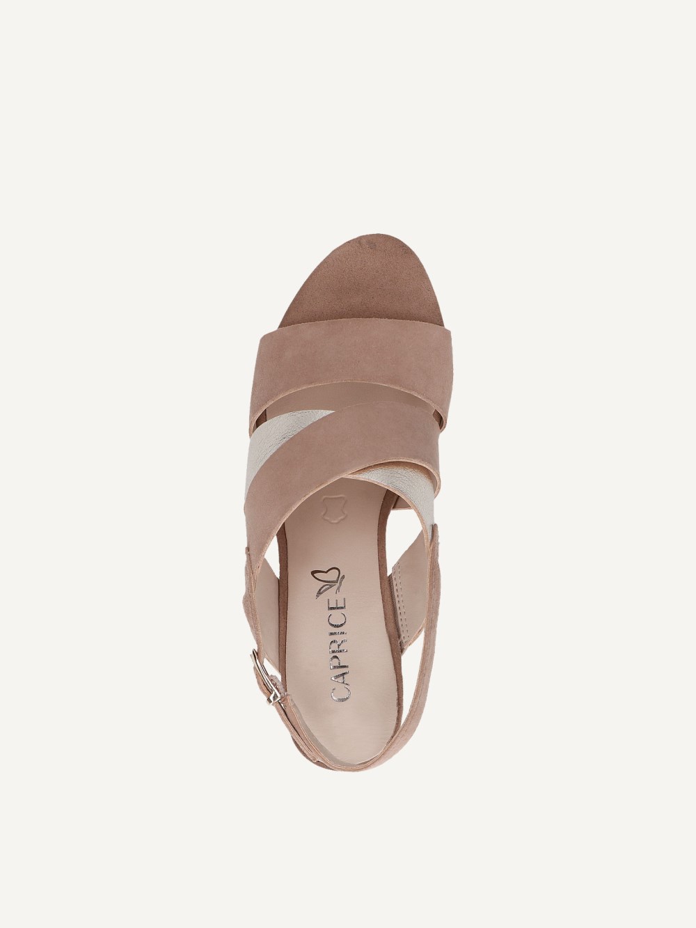 Caprice Sandalette - Rindenkamm