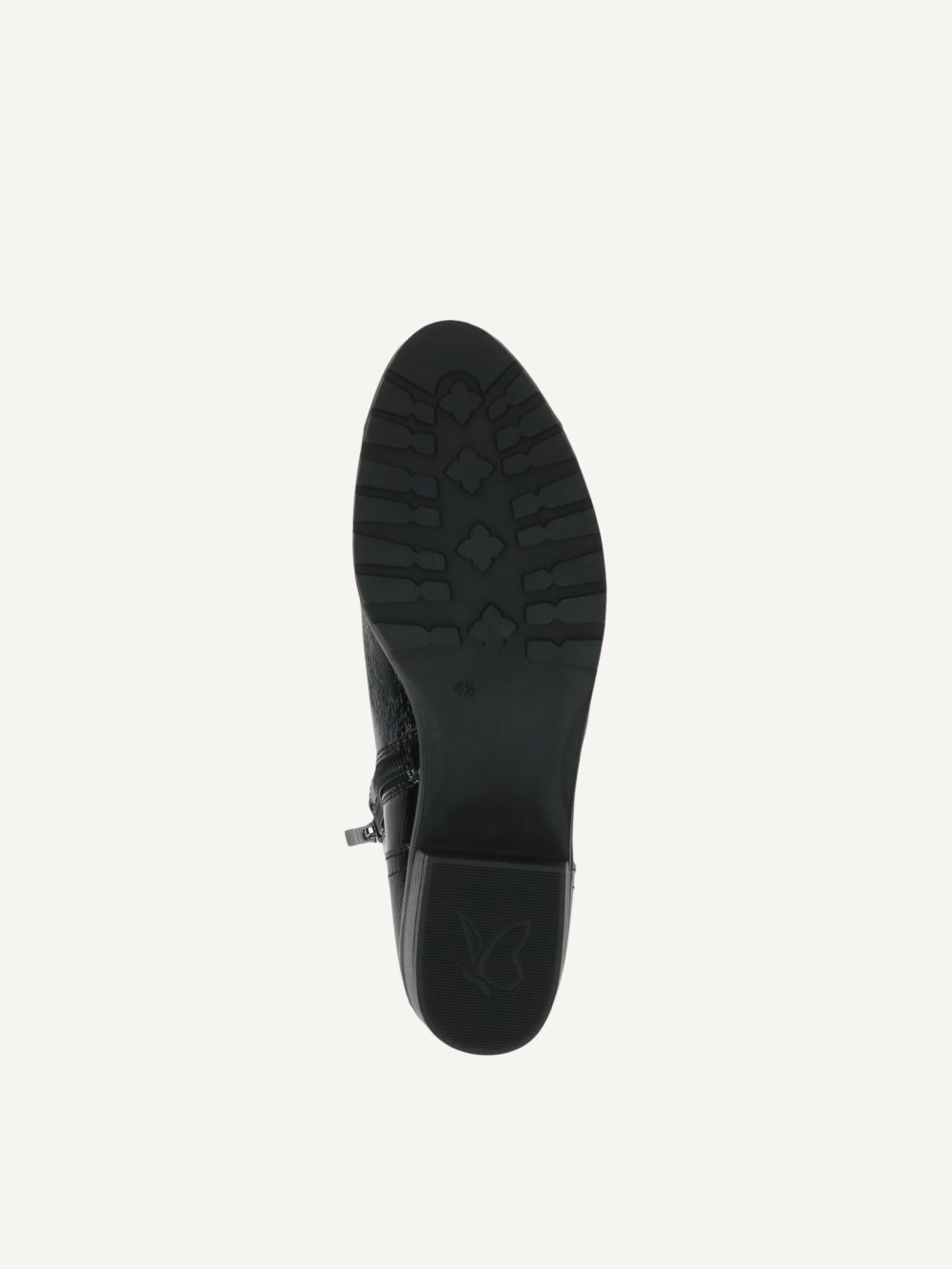 Caprice Stiefelette - Schwarzes Nappaleder