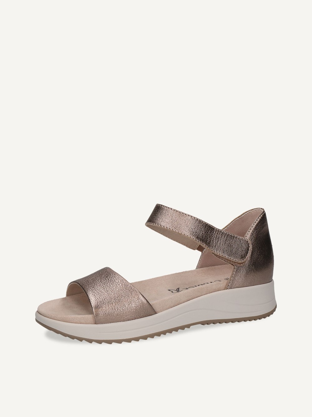 Caprice Sandale - Taupe Metallic