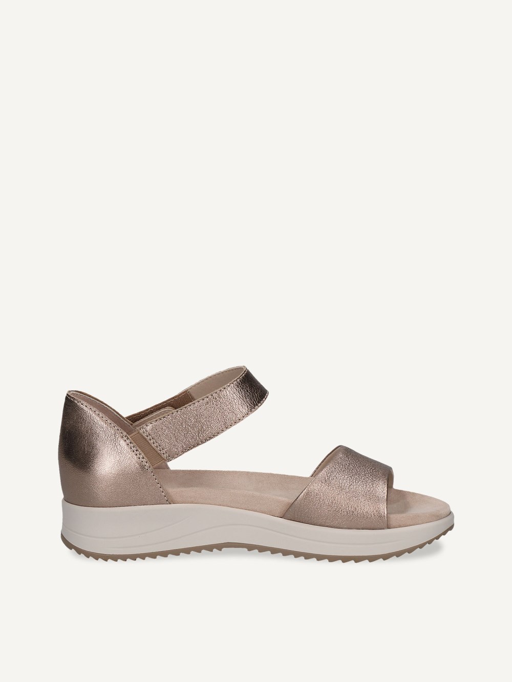 Caprice Sandale - Taupe Metallic