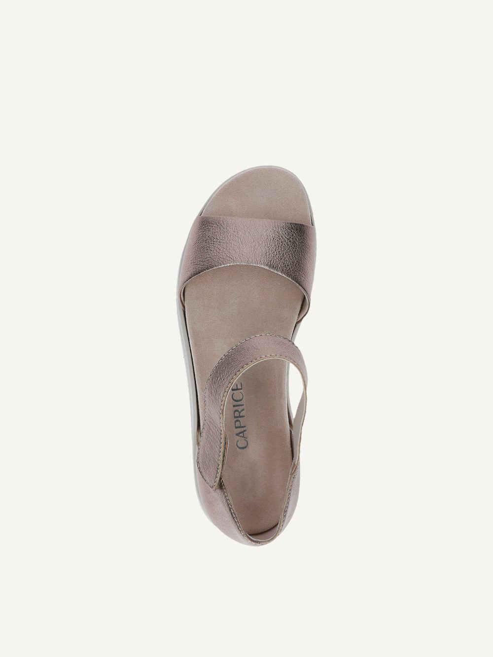 Caprice Sandale - Taupe Metallic