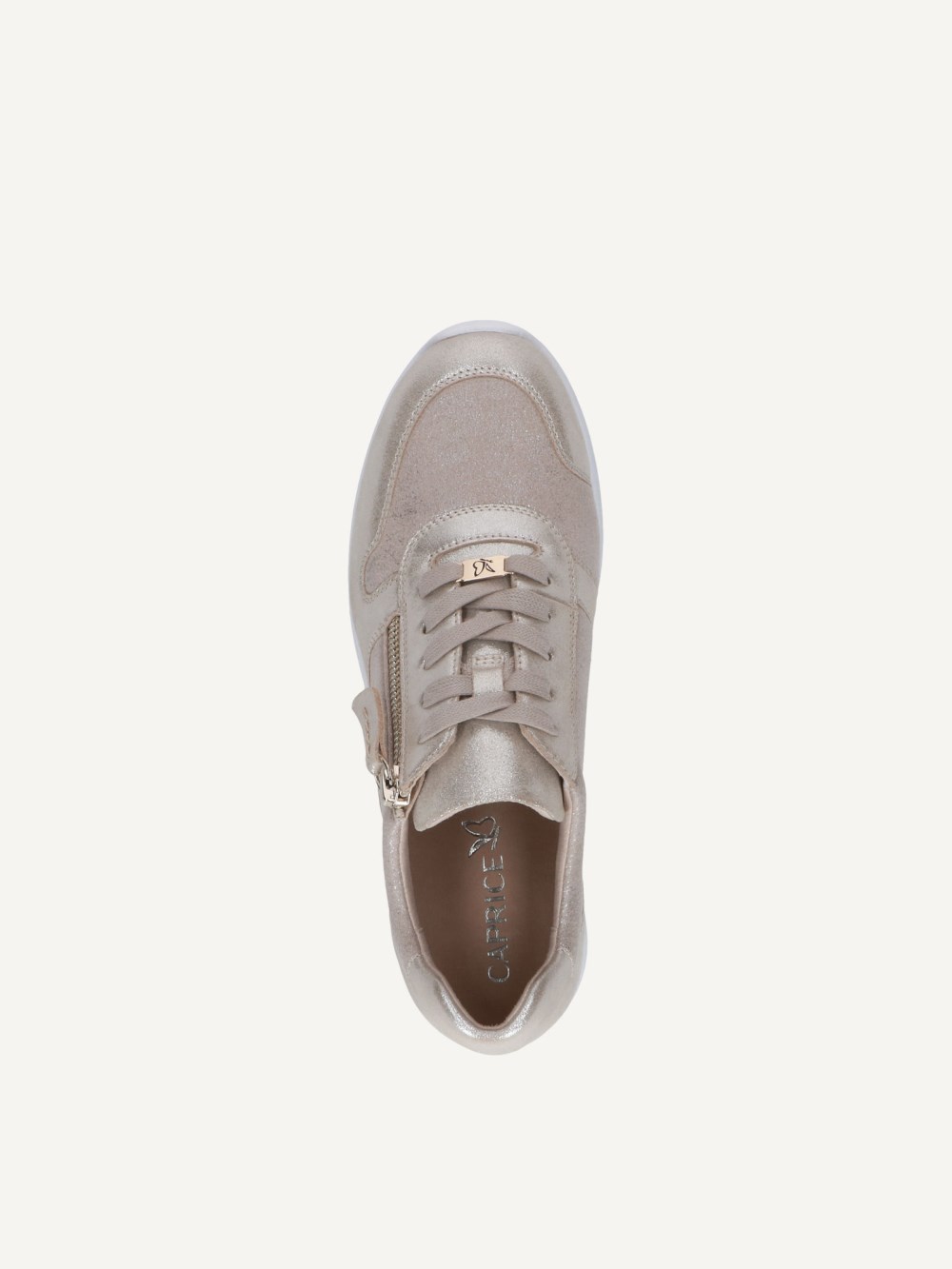 Caprice Sneaker - Taupefarbener Kamm