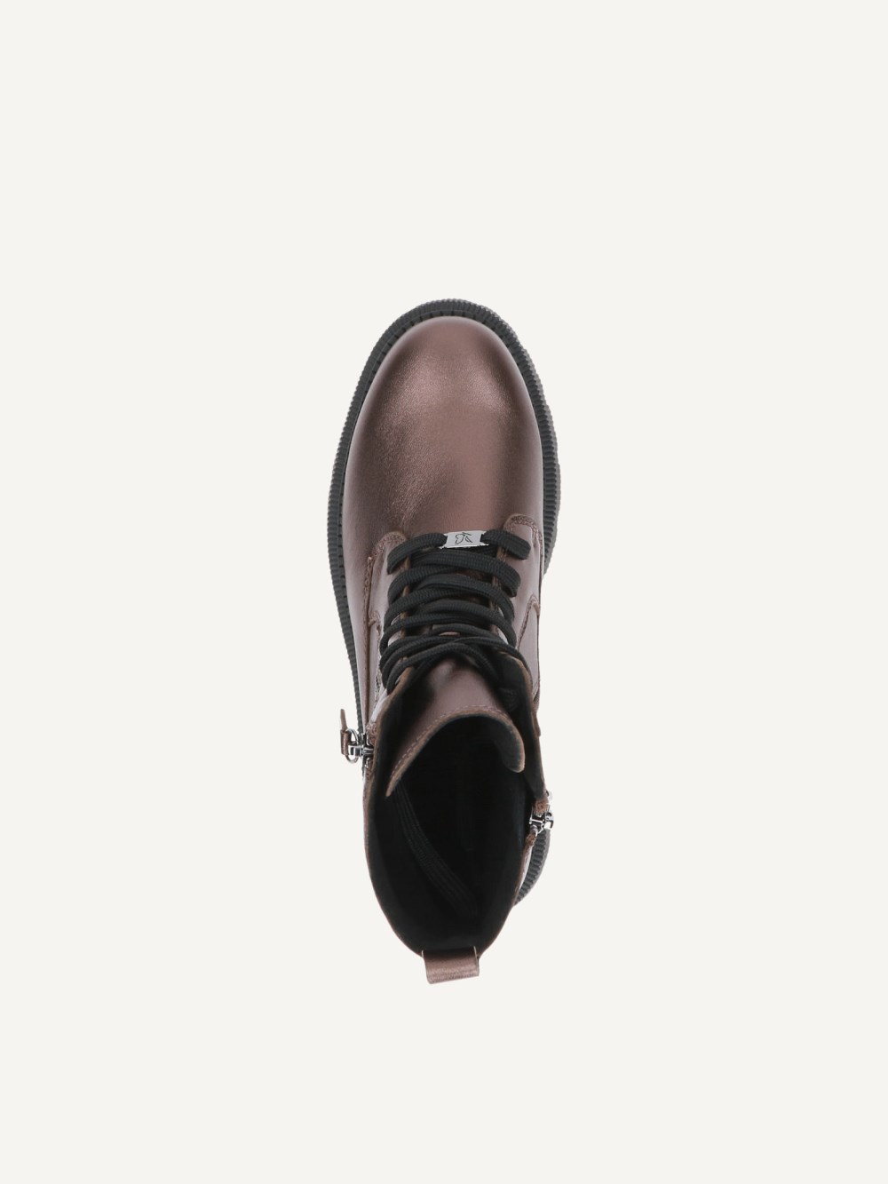 Caprice Stiefelette - Dunkelbraunes Metallic