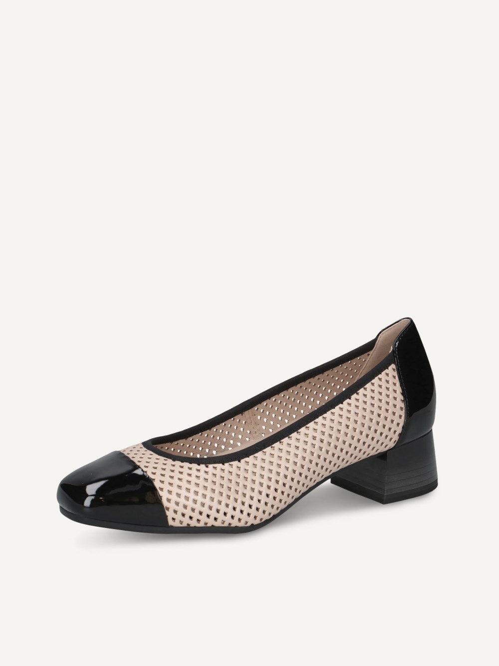 Caprice Pumps - Beige/Schwarz