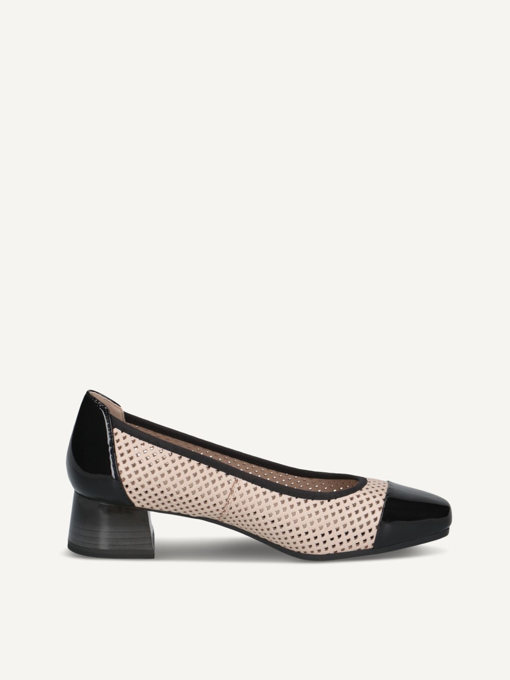Caprice Pumps - Beige/Schwarz