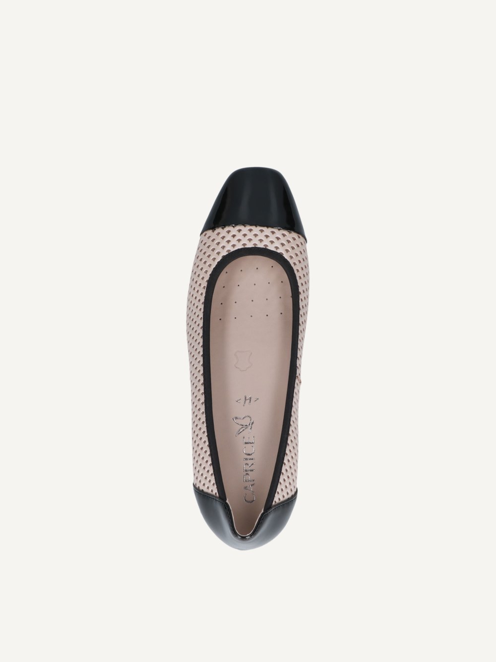 Caprice Pumps - Beige/Schwarz