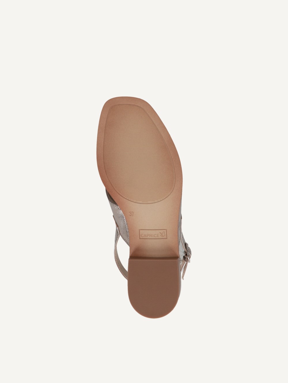 Caprice Sandalette - Taupe Metallic